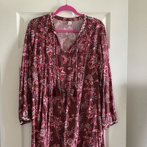 Old navy floral print dress